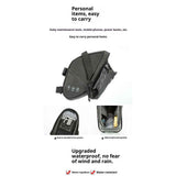 Bike Seat Bag, Bicycle Saddle Bag Under Seat Cycling Seat Pack with Water Bottle Holder for Mountain Road Bikes Black