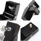For  Hood Latches Catch Kit with Lock for Jeep  JK JKU JL JLU Gladiator JT 2007-2023 Present Chrome Exterior Accessories 2pcs