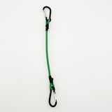 10 Pcs 36 Inch Carabiner Bungee Cord with Aluminum Alloy Hooks, Superior Elasticity  for Luggage Rack, Cargo, Hand Carts, Bike, Camping, Outdoor