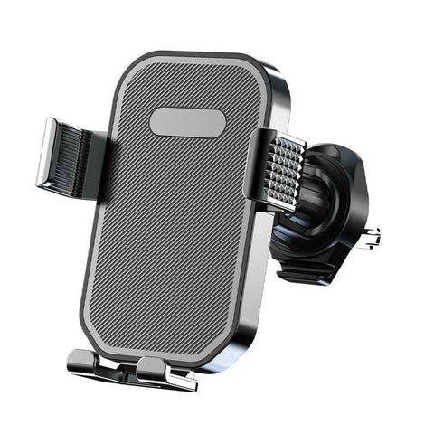 Firm-hold Air Vent Car Phone Holder ,Rotatable Universal Phone Mount with Adjustable Wide Hook,Anti-vibration,Single-press Release,Heat-resistant