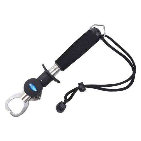 Fish Lip Gripper with Weight Scale and Measuring Tape Fish Scales Grip Grabber Professional Fish Holder Stainless Steel Fish Lip Grabber Fish Lip Grip Tool