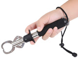 Fish Lip Gripper with Weight Scale and Measuring Tape Fish Scales Grip Grabber Professional Fish Holder Stainless Steel Fish Lip Grabber Fish Lip Grip Tool