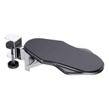 Computer Adjustable Ergonomic Arm Rest for Desk, 180° Rotating and 90° Folding Arm Support, Suitable for Office and Home Use（black）
