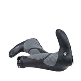 Bike Handlebar Grips, Soft Gel Inserts Shock Resistance Ergonomics Comfort Design,for MTB Bicycle Mountain Bike Grip（Carrying a horn handle）