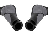Bike Handlebar Grips, Soft Gel Inserts Shock Resistance Ergonomics Comfort Design,for MTB Bicycle Mountain Bike Grip（Carrying a horn handle）