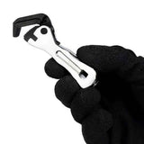 Micro Stubby Self-Adjusting Wrench, Ergonomic Short Handle Design Micro Stubby Wrench - Self Adjusting Pipe Vise Tool,