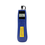 Optical Power Meter -70~+10 dBm Fiber Light Meter for Testing 6 Calibrated Wavelengths, 70g Light Weighted