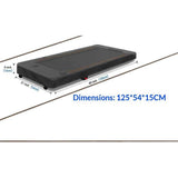 Treadmill Cover, Waterproof and Dustproof Walking Pad Cover Fit for Portable Folding Treadmills Home & Office UV Protection Walking Pad Treadmill Covers (Black 125*54*15CM) In Australia - Darrahopens
