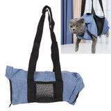 Cat Nail Clipping Cleaning Grooming Restraint Bag  Bath, beauty, injection, handbag, portable Oxford cat bag for going out In Australia - Darrahopens