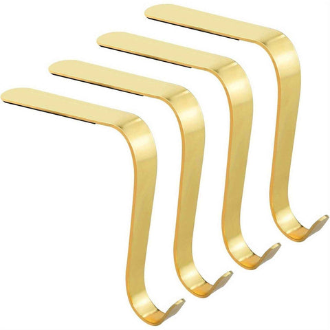 Metal frame, fireplace set, grab hook family party decoration multifunctional metal hook jewelry (gold, 4) In Australia - Darrahopens