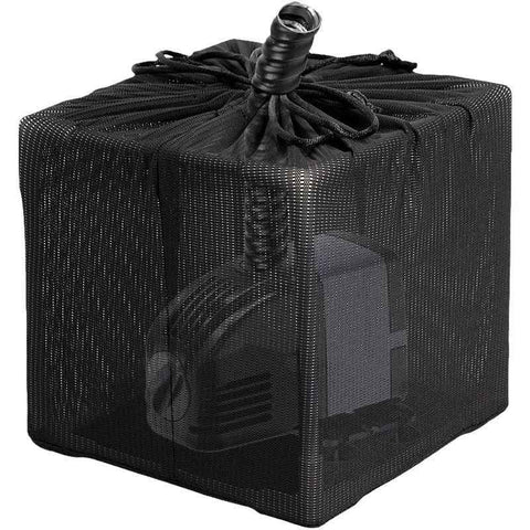 Pond Filter Bag, Pump Barrier Bag, Anti-Clogging Cube Filter Box, Black Media Bag Pump Mesh Bag for Outdoor Water Fish Ponds(10 inch) In Australia - Darrahopens