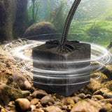 Pond Filter Bag, Pump Barrier Bag, Anti-Clogging Cube Filter Box, Black Media Bag Pump Mesh Bag for Outdoor Water Fish Ponds(10 inch) In Australia - Darrahopens