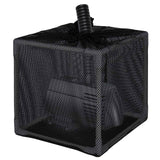 Pond Filter Bag, Pump Barrier Bag, Anti-Clogging Cube Filter Box, Black Media Bag Pump Mesh Bag for Outdoor Water Fish Ponds(10 inch) In Australia - Darrahopens