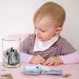 Unopenable Money Box for Cash Coin Saving, Must Break to Open, Money Saving Jar for Adults Boys Girls, Size 9*15cm  rotundity In Australia - Darrahopens