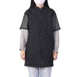 Pet Grooming Workwear with Full Zipper, Lightweight Splash Proof Short & Long Sleeves Hair Grooming Smock Jacket（black M） In Australia - Darrahopens