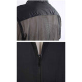 Pet Grooming Workwear with Full Zipper, Lightweight Splash Proof Short & Long Sleeves Hair Grooming Smock Jacket（black M） In Australia - Darrahopens