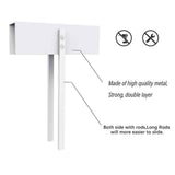 Metal Bifold Door Lock - Double Door Child Safety Locks Keep Toddler, Cats&Dogs Out of Closets, Cabinets, Pantry - No Need Install (1PC) In Australia - Darrahopens