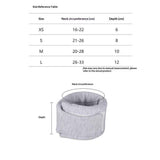 Cat Neck Brace Elizabethan Collar for Pet After Surgery Recovery Adjustable Breathable Neck Cervical Cone for Small Medium Dogs Puppies Kittens with Spinal  Issues (Grey, S) In Australia - Darrahopens