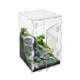 Acrylic Jumping Spider Enclosure Box: Transparent Habitat with Ventilation Holes, Escape-Proof Terrarium for Reptile Pet, Easy to Clean & Observe In Australia - Darrahopens