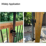 1 set Heavy Duty Patio Umbrella Mount - Bracket Clamp for Deck Rail, Balcony, Courtyard, Fences Suitable for deck railings In Australia - Darrahopens