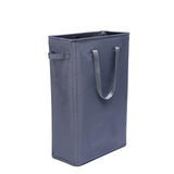 Ultra thin laundry basket, narrow laundry basket with handle, foldable, portable storage box for dirty clothes (dark gray 39*19*60) In Australia - Darrahopens