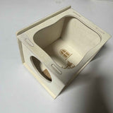 Hamster hiding place, wooden cabin, small animal, pet tunnel, exploration toy, dwarf hamster, sand rat, hedgehog, mouse's secret peephouse (study) In Australia - Darrahopens