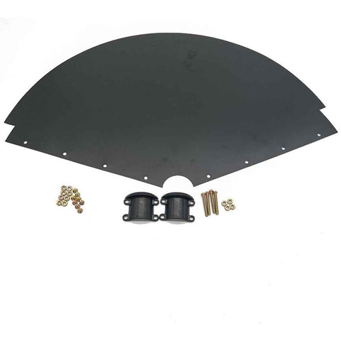 Squirrel Baffle for Bird Feeder Pole, Outside Pole Mount Bird House Guard for Outdoor Shepherd’s Hook, 16 Inch Diameter, 2 Packs In Australia - Darrahopens