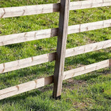 8 Pcs Fence Post Protection, Waterproof Fence Rot Protection, Wood Post Sleeve Post Wrap fits 16.7 x 10.4 Square and 3" to 5" Round Posts(Black)