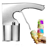 Stainless Steel Ice Cream Scooper with Trigger Release - Big Volume, Old Fashion Style, Nostalgic Scoop for Mashed Potatoes - Non Stick In Australia - Darrahopens
