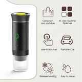 Portable Coffee Maker, Espresso Machine for camping, Travel Coffee Maker with USB-C, 3-in-1 Small Espresso Machine with Ground Coffee & Capsules for RV, Hiking, Office（black） In Australia - Darrahopens