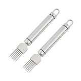 Stainless Steel Green Onion Knife, Green Onion Cutter Slicer Scallion Cutter Shred Knife Blade Slice Cutlery Vegetable Slicer Shredder Kitchen Tool for Home Restaurant Hotel（2 Pack）