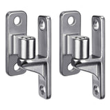 Heavy-Duty 304 Stainless Steel Gate Hinges, 2-Pack Wall Mount Gate Hardware Female & Male Hinges Pin, Non-Welding Design for Wooden Fences and Farm Gates In Australia - Darrahopens