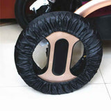 4Pcs Baby Stroller Wheel Cover, Dustproof Kid Baby Wheelchair Protector Pushchair Wheel Cover Stroller Accessory (2Pcs M + 2 Pcs L) In Australia - Darrahopens