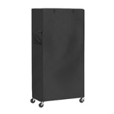 Wire Shelf Cover, 210D Heavy Duty Dustproof Shelf Cover, Wire Standing Shelving Covers with Zipper, Outdoor Storage Wire Rack Covers,92*41*183cm
