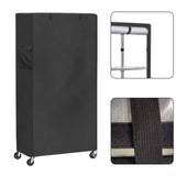 Wire Shelf Cover, 210D Heavy Duty Dustproof Shelf Cover, Wire Standing Shelving Covers with Zipper, Outdoor Storage Wire Rack Covers,92*41*183cm In Australia - Darrahopens