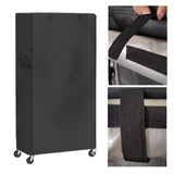Wire Shelf Cover, 210D Heavy Duty Dustproof Shelf Cover, Wire Standing Shelving Covers with Zipper, Outdoor Storage Wire Rack Covers,92*41*183cm In Australia - Darrahopens