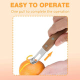 2pcs Citrus Tool -Stainless Steel Multi-function Cheese Grater and Wear-resistant Lemon Zester, Portable Citrus Peeler for Kitchen Us In Australia - Darrahopens