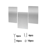 Upgraded Patio Heater Reflector Shield,(Large,3Panels) Propane Heaters Heating Deflector,Effective Heat Focusing for Outdoor Lamp Heater,Gas Energy Saving,Windshield In Australia - Darrahopens