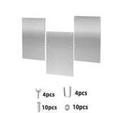Upgraded Patio Heater Reflector Shield,(Large,3Panels) Propane Heaters Heating Deflector,Effective Heat Focusing for Outdoor Lamp Heater,Gas Energy Saving,Windshield In Australia - Darrahopens