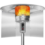 Upgraded Patio Heater Reflector Shield,(Large,3Panels) Propane Heaters Heating Deflector,Effective Heat Focusing for Outdoor Lamp Heater,Gas Energy Saving,Windshield In Australia - Darrahopens