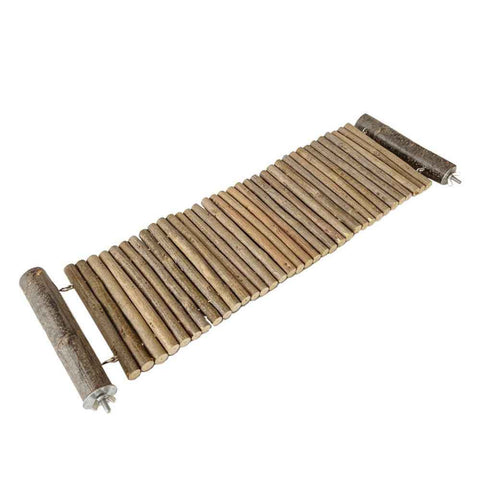 Chinchilla Wooden Ladder Bridge Platform Toy, Suspension Bridge, Small Animal Climbing Toys for Hamsters Sugar Glider Squirrel Gerbils Rat and Other Small Animals In Australia - Darrahopens