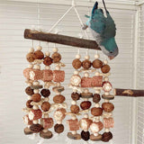 Large parrot toys, natural nuts, corn cobs, wooden African grey macaw, chew and tear toys, cockatoos, cockatoos, and large and medium-sized birds In Australia - Darrahopens