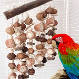 Large parrot toys, natural nuts, corn cobs, wooden African grey macaw, chew and tear toys, cockatoos, cockatoos, and large and medium-sized birds In Australia - Darrahopens