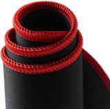 Sliding pad for vertical mixer, chef's machine anti slip pad - suitable for tilted kitchen auxiliary vertical mixer electrical sliding pad, table storage mobile sliding pad （small size red edge 4.5L-5L)
