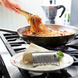 Stainless Steel Pasta Tongs, Spaghetti Tongs with Teeth, Serving Tongs for Noodles, Spaghetti, Cooking (Set of 2, Shiny Gold) In Australia - Darrahopens