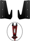 Floor Jack Stand Rack Wall Mount , Car Hydraulic Trolley Jack Stands Holder Wall Storage Rack Mount Brackets Jack Stands Tower Trailer Accessories Tool,  (2 Pack) In Australia - Darrahopens