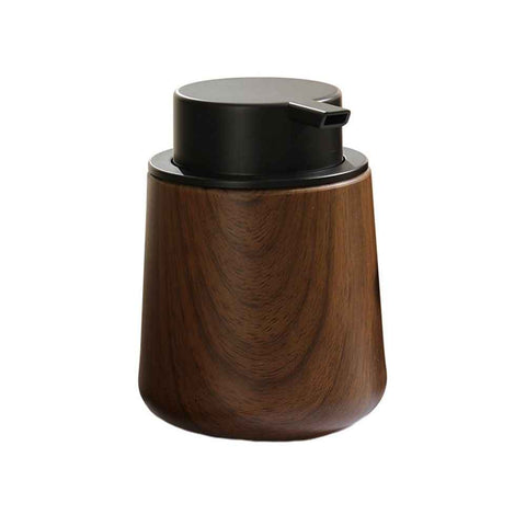 Lotion Dispenser - 250ML Refillable Hand Soap Dispenser Bathroom, Modern Liquid Soap Dispenser with Pump, Dish Dispenser for Kitchen,Walnut wood grain In Australia - Darrahopens