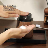Lotion Dispenser - 250ML Refillable Hand Soap Dispenser Bathroom, Modern Liquid Soap Dispenser with Pump, Dish Dispenser for Kitchen,Walnut wood grain In Australia - Darrahopens