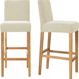 Chair Covers for Pub Chairs,Counter Stool Slipcovers, Stretch Bar Stool Chair Covers Pack of 2 (Off White)Only chair covers In Australia - Darrahopens