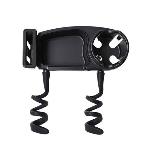 Universal Stroller Snack Tray, 3 in 1 Stroller Cup Holder with Phone Holder and Silicone Flexible Arms Grip,  (Snack Tray) In Australia - Darrahopens